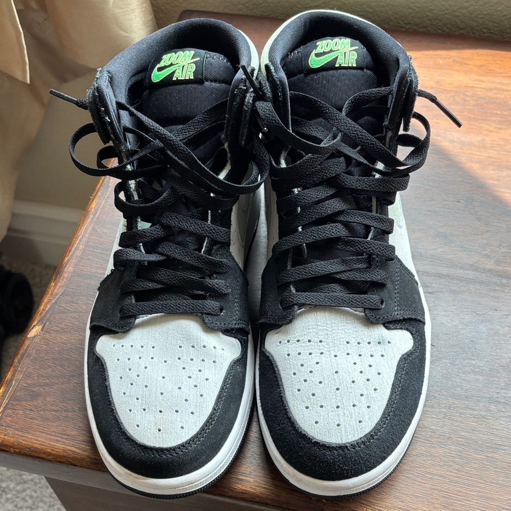 Nike Zoom Air Black and White High-Tops